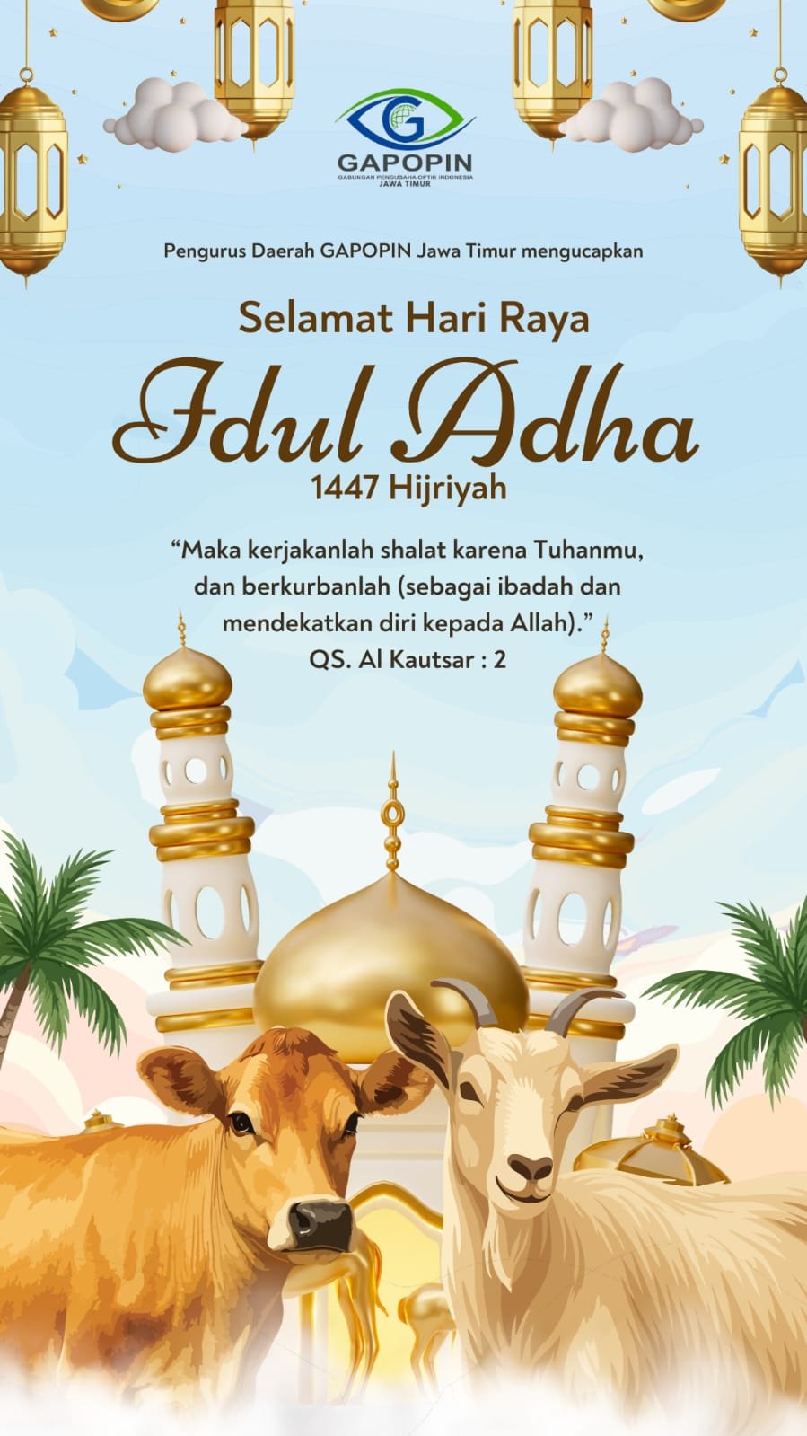 SELAMAT HARI RAYA IDUL ADHA 1447 H